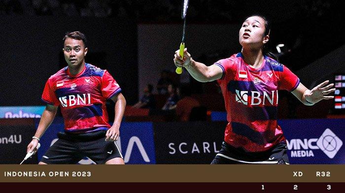 Rehan Naufal Kusharjanto/Lisa Ayu Kusumawati mengawali perjuangannya di Indonesia Open 2023 dengan ciamik.