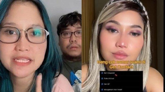 Riyuka Bunga makin mantap berpisah dnegan Heri Horeh setelah iseng cek Getcontact suaminya.