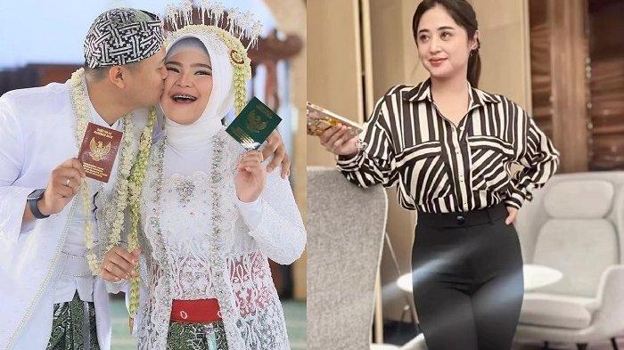 Rosa Meldianti, keponakan Dewi Perssik, akhirnya resmi menikah dengan sang kekasih, Inggil.
