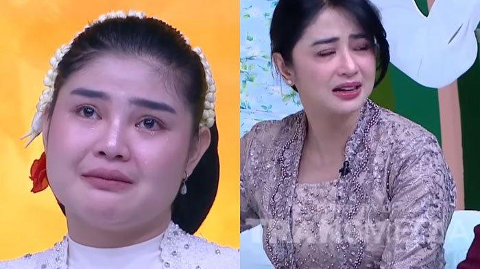 Rosa Meldianti nangis doakan tantenya, Dewi Perssik