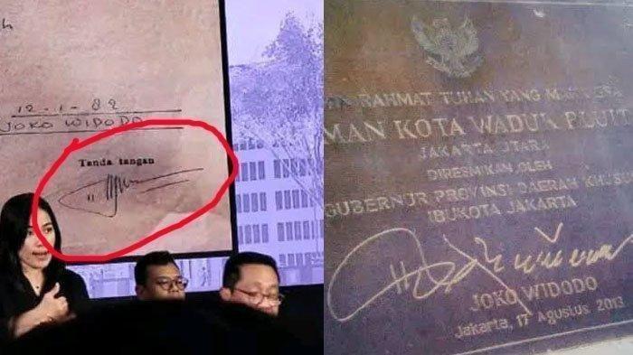 TTD JOKOWI BEDA - Setelah hasil penyelidikan bareskrim terkait ijazah Jokowi diungkap ke publik, sejumlah temuan baru muncul. Salah satunya adalah tanda tangan Jokowi di kertas pembayaran SPP yang diperlihatkan Bareskrim.