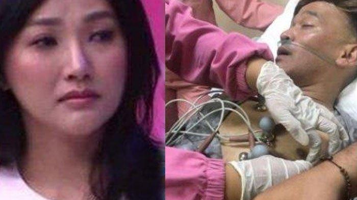 Tubuh Ruben Onsu dipasang elektrokardiogram atau EKG saat dilarikan ke rumah sakit di Majalengka, Jawa Barat. Sarwendah kaget baru tahu suaminya drop hingga tak sadarkan diri.