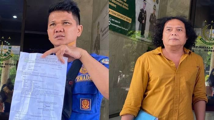 NASIB DAMKAR SANDI - Sandi Butar Butar, petugas Pemadam Kebakaran di Kota Depok, menerima surat pemutusan kontrak kerjanya pada Sabtu (29/3/2025).