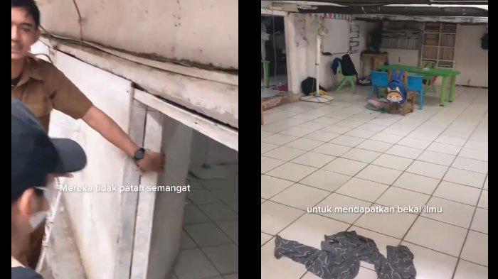 Sekolah Pondok Domba yang berlokasi di kolong Jembatan Kalijodo jadi sorotan