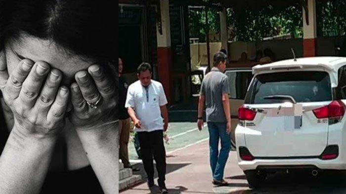 Seorang siswi SMK menangis mengaku diperkosa oleh oknum TNI.