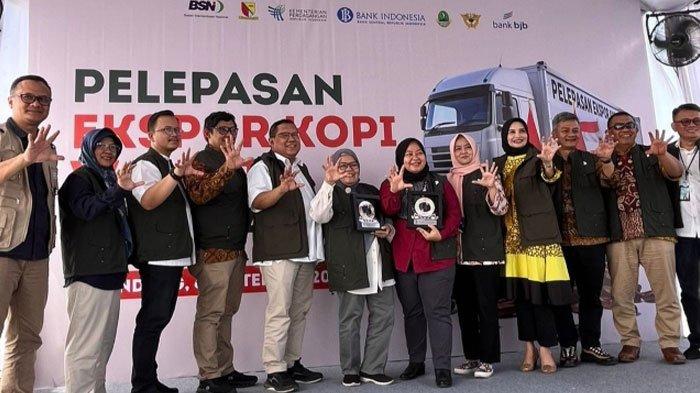 Seremoni pelepasan ekspor kopi Wanoja ke Belanda pada 6 September 2024