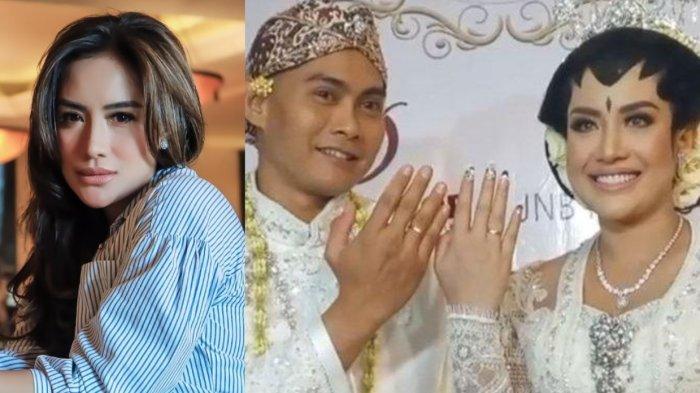 Potret Shinta Bachir dan suami, Indra Kristanto. Mereka resmi menjadi suami dan istri pada 12 Maret 2023 lalu. Kini, sang artis menggugat cerai suami.