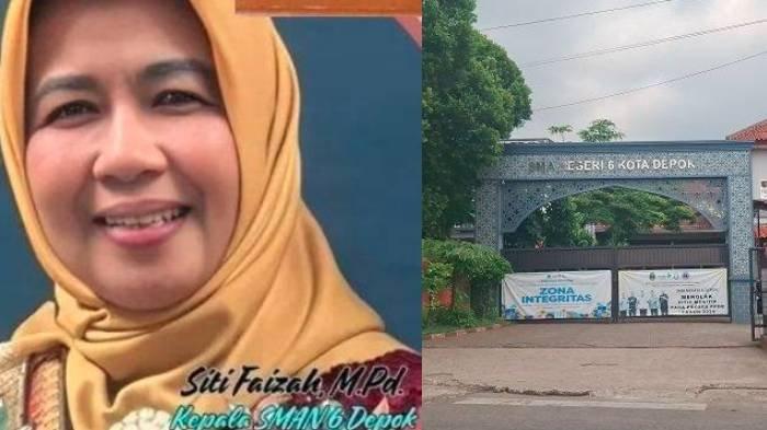 KEPALA SEKOLAH DICOPOT - Proses belajar-mengajar di SMAN 6 Kota Depok masih berjalan seusai Siti Faizah selaku Kepala Sekolah (Kepsek) dicopot Gubernur Jawa Barat Dedi Mulyadi pada Senin (24/2/2025). Siti Faizah disebut hingga kini sudah tak lagi datang ke sekolah seusai dicopot.
