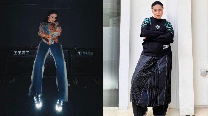 Gaya skena Sivia Azizah eks girlband Blink yang kini jadi idaman anak muda