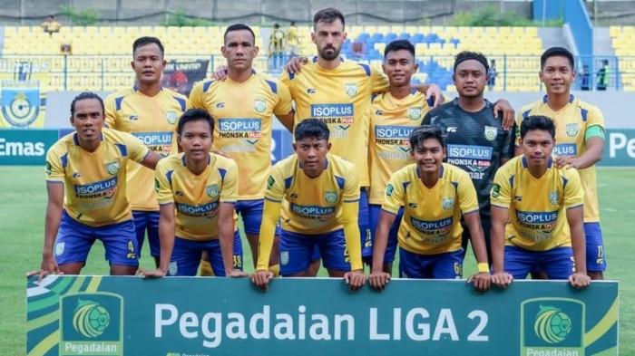 GRESIK UNITED - Skuad Gresik United musim lalu saat bermain di Liga 2. Sebanyak 20 persen masuk kerangka tim.