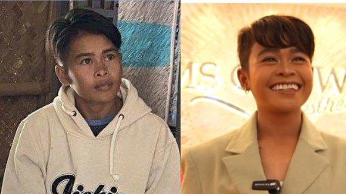 Sopyah gadis viral dulu nyamar jadi pria demi kerja kuli bangunan kini jadi BA MS Glow. Penampilannya manglingi.