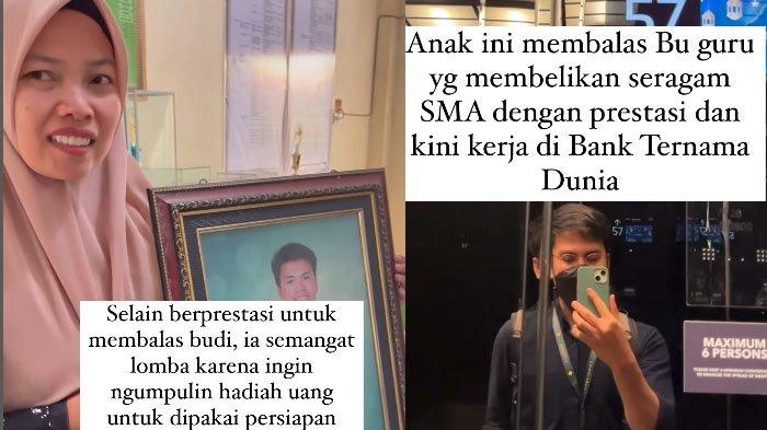 Sosok Guru Ira Belikan Murid Seragam Lalu Dibalas Kesuksesan, Bangga Bawa Foto Mancho: Alhamdulillah