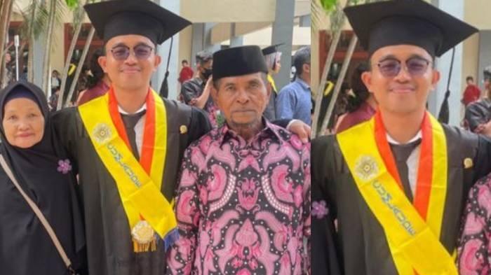 Sosok Johar Ma'mum, lulusan cumlaude UGM yang kuliah menggunakan beasiswa dan kini sudah bekerja.