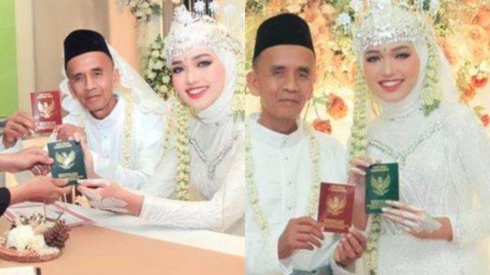 Sosok Karman mantan Kepsek SMP nikahi muridnya, tak masalah beda usia 21 tahun dan sudah punya cucu.