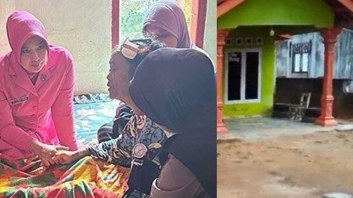 Sosok Nenek Runtah yang menjadi korban penganiayaan oknum bidan di Lampung Tengah.