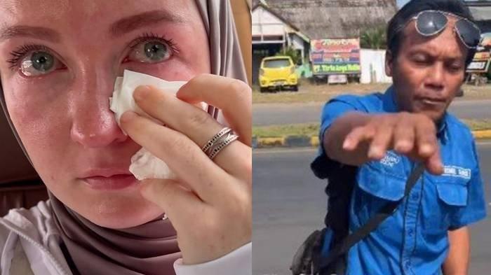 Sosok Ulia Naci selebgram asal Rusia yang viral diturunkan driver online saat di Bengkulu.