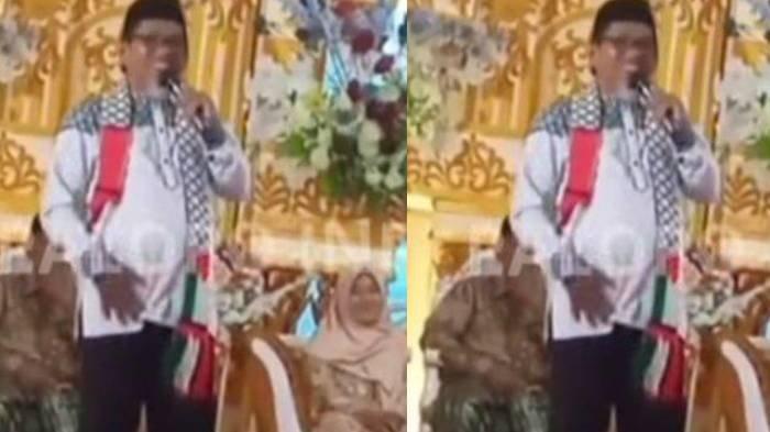 SOSOK USTAZ BURHAN - Sosok Ustaz Burhan Ambo Sulo, wafat saat menyampaikan ceramah di pengajian pernikahan pada Minggu malam, 29 Juni 2025.