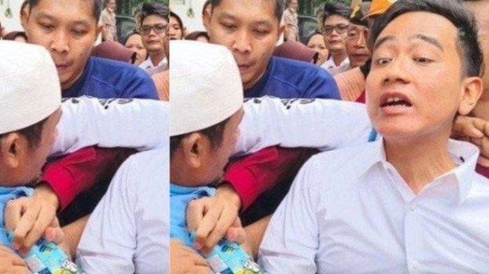 Sosok pria yang nyaris membuat Gibran jatuh terungkap, peristiwa itu cukup menjadi sorotan di media sosial.