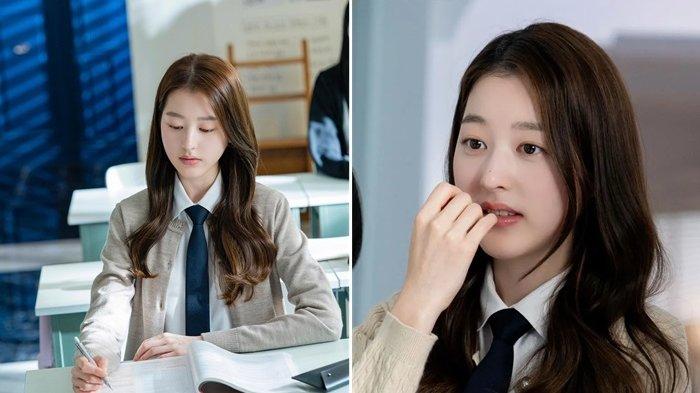 Jang Da Ah, artis cantik pendatang baru yang memulai debut akting perdananya di drama Korea (drakor) Pyramid Game.