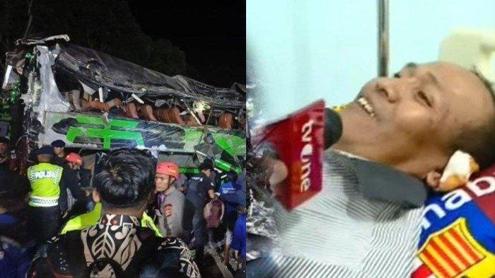 Sosok sopir bus SMK Lingga Kencana Depok yang alami kecelakaan maut tewaskan 11 orang