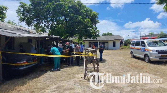 Suasana Aspol Polsek Ujungpangkah Gresik Lokasi Penemuan Kerangka ...