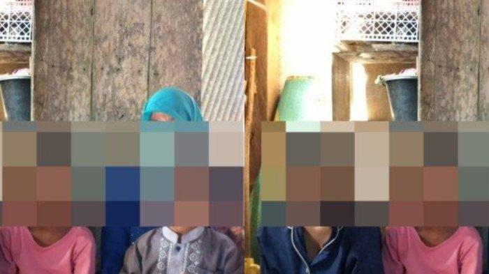 Sumyati ibu 4 anak yang ditelantarkan membela diri.