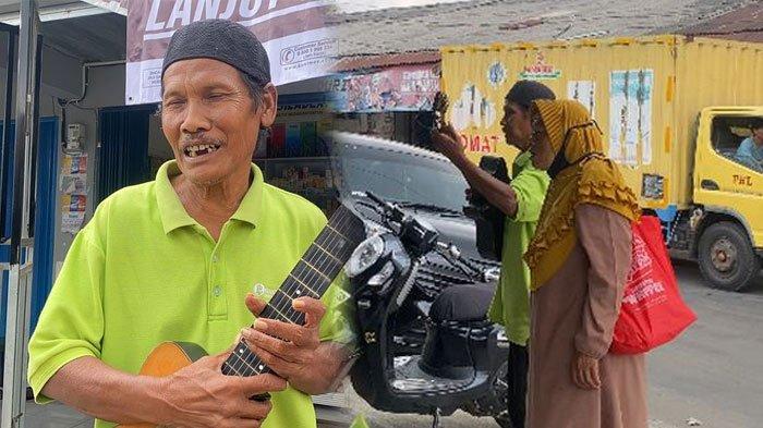 Syam Permana pencipta lagu pedangdut terkenal kini mengais rezeki lewat ngamen