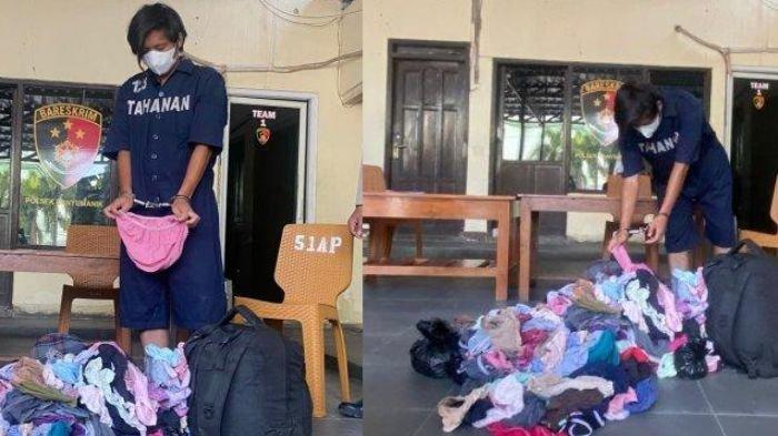 Tampang Jerry, tukang siomay yang curi 675 celana dalam mahasiswi di indekos.
