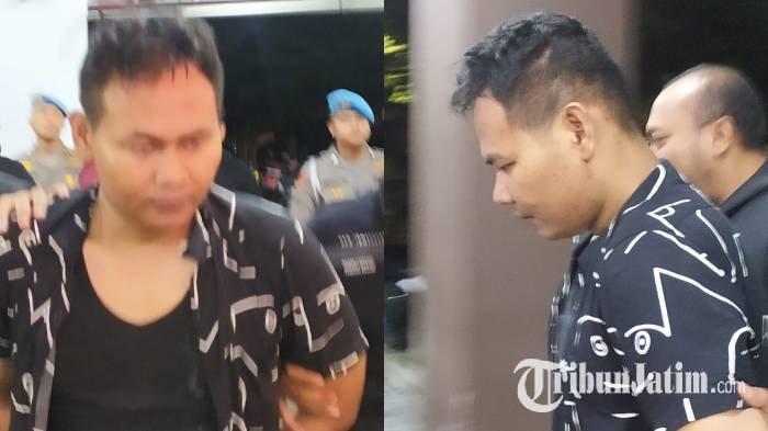 Tampang RTH alias A tersangka mutilasi jasad wanita dalam koper di Ngawi, yang ditangkap Tim Jatanras Polda Jatim, Minggu (26/1/2025)