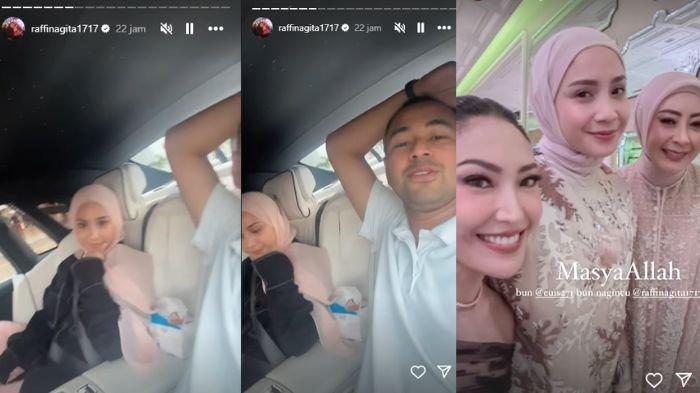 Tanggapan Nagita Slavina setelah viral imbas Wanda Harra ikut kajian di barisan wanita dan menggunakan cadar.