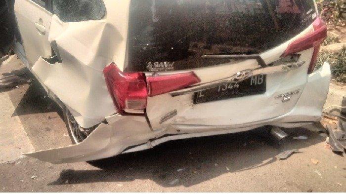 Tangkapan layar video saat mobil terduga pelaku curanmor dievakuasi menggunakan mobil derek