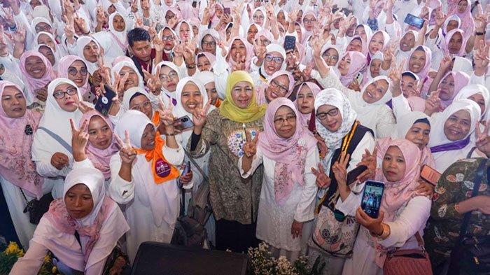 Targetkan Khofifah-Emil Menang Mutlak, Muslimat NU Siap Gerakan Semua Kader Militan