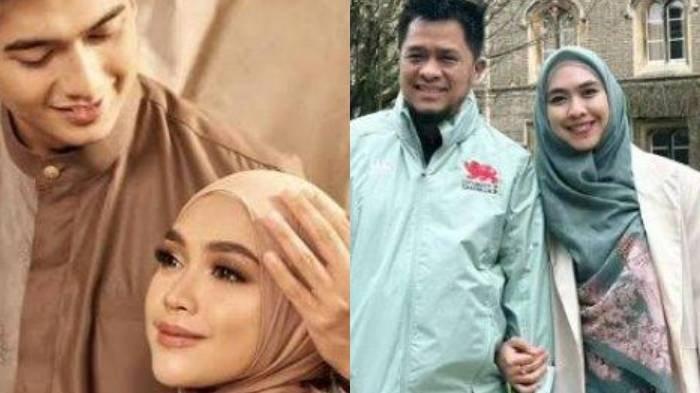 Kolase foto Teuku Ryan-Ria Ricis (kiri) dan Ory Vitrio-Oki Setiana Dewi (kanan).