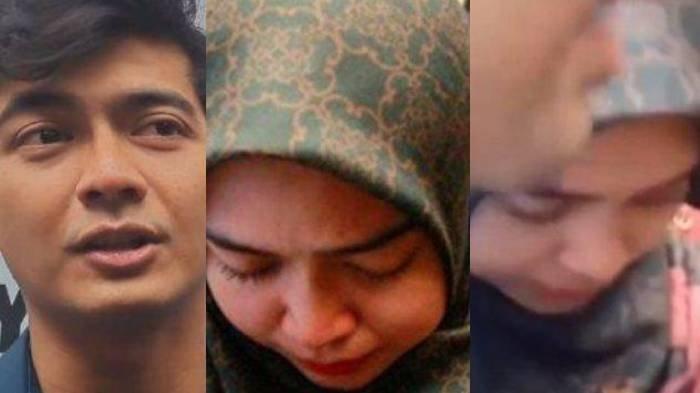 Teuku Ryan dan Ria Ricis saat agenda mediasi, di Pengadilan Agama Jakarta Selatan, Senin (19/2/2024).