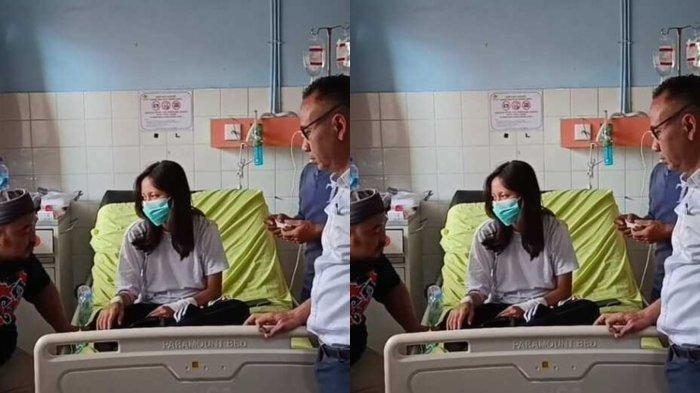 KISAH SISWI VIRAL - Ahmad Faozan, kuasa hukum menjenguk kondisi MMH di rumah sakit di Kota Cirebon pada Senin (9/6/2025) siang. MMH adalah siswi berprestasi yang coba akhiri hidup karena takut tak bisa lanjut sekolah.