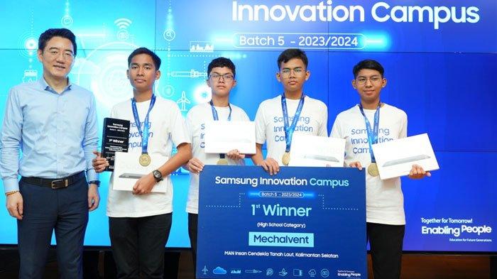 Tim Mechalvent bersama Harry Lee, President Samsung Electronics Indonesia, Siap Mewujudkan Inovasi Teknologi
