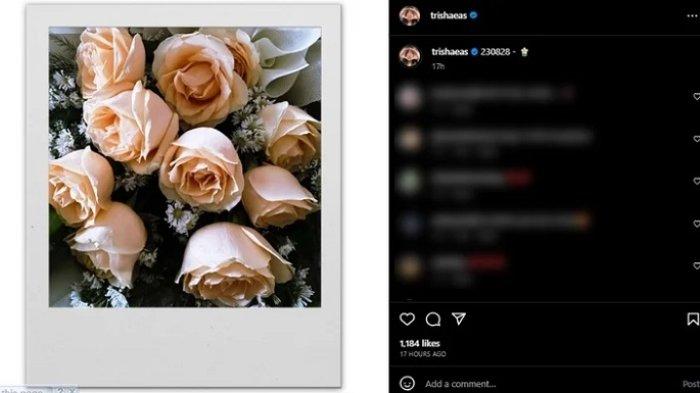 Trisha Eungelica mengunggah potret bunga mawar berkode misterius setelah hukuman Ferdy Sambo dari vonis mati dianulis menjadi pidana penjara seumur hidup.