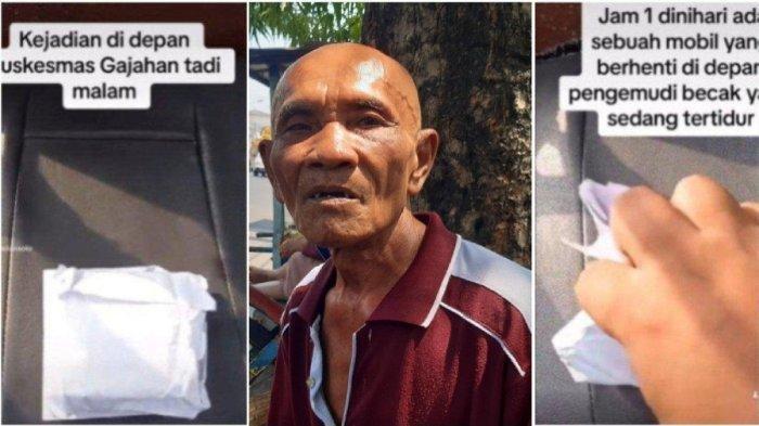 Tukiman Si Tukang Becak Gemetar Dapat Sedekah Amplop Tebal Isinya Koran, 'Saya Buka Orangnya Pergi'