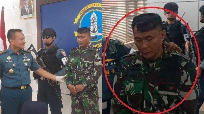 UH, TNI gadungan di Serang, Bantendiamankan oleh petugas Pangkalan TNI AL (Lanal) Banten pada Rabu (26/7/2023)