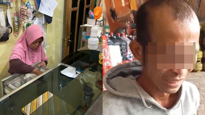 VIRAL Video Maling di Ponorogo Nangis Bombay saat Ketahuan Mencuri, Korban: Ya Ndak Percaya. Aning pemilik salon dan toko menunjukkan lokasi pencurian (kiri) dan wajah maling yang menangis (kanan).