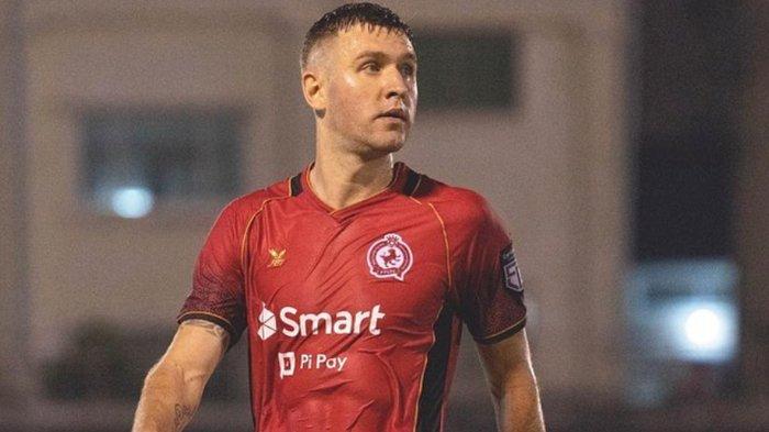PEMAIN BARU - Valeriy Gryshyn saat tampil bersama klub lamanya, Fortis FC. Valeriy Gryshyn dikenalkan sebagai pemain baru Madura United untuk arungi Liga 1 2025/2026, Senin (30/6/2025).