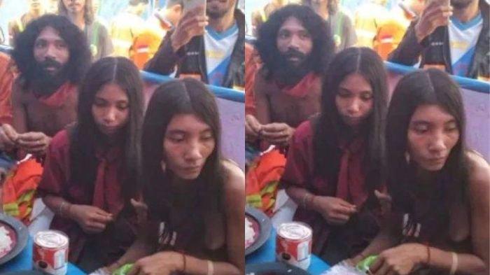 Viral suku Asli Halmahera datangi daerah pertambangan.