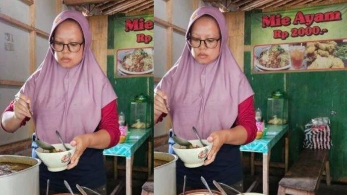Viral di media sosial mie ayam harga Rp 2000 di Magelang.