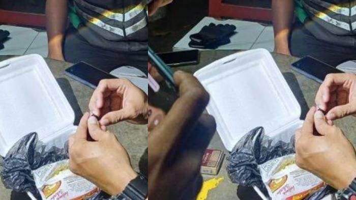 Viral ojol lapor polisi seusai menerima paket mencurigakan.