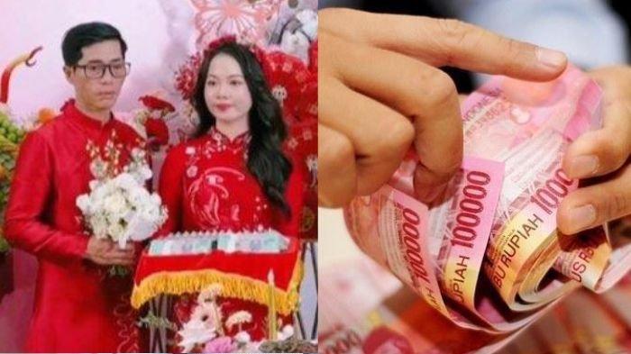 Wajah pengantin pria dapat hadiah pernikahan Rp127 Miliar dari ibu istrinya jadi sorotan. Tak senang? Fotografer kuak faktanya.