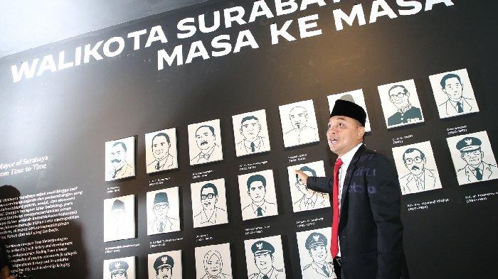 Wali Kota Surabaya Eri Cahyadi meresmikan ulang Museum Surabaya di komplek Mal Pelayanan Publik (MPP) Siola, Selasa (6/8/2024).