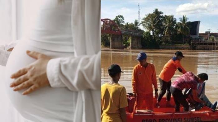 TEWAS TENGGELAM - Tim SAR saat melakukan evakuasi korban kapal karam di Sungai Rawas Desa Lawang Agung Kecamatan Muara Rupit, Kabupaten Muratara pada Senin (12/5/2025) siang. Insiden ini menewaskan wanita hamil dan anaknya.