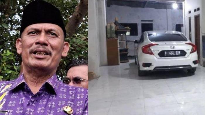 KADES KOHOD ARSIN - (Kiri) Kepala Desa Kohod, Arsin saat meninjau area laut yang memiliki SHGB dan SHM, di Desa Kohod, kabupaten Tangerang, Banten, Jumat (24/1/2025) dan mobil yang dimilikinya (Kanan). Warga Desa Kohod membentuk Gerakan Tangkap Arsin untuk mengantisipasi jika sang kades jadi buronan polisi, kini keberadaannya masih belum diketahui.