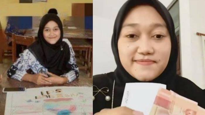 Wiga Kurnia Putri (27), seorang guru honorer di Banyuwangi ikhlas digaji Rp 200 ribu per bulan.