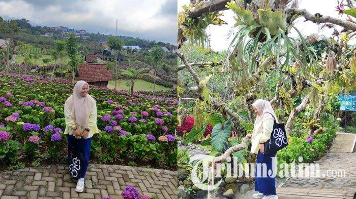 
Wisata Dusun Kuliner Desa Tulungrejo, Kecamatan Bumiaji, Kota Batu, Selasa (10/12/2024). 

